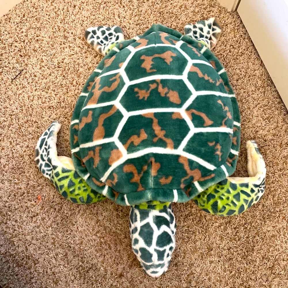 Big stuffed turtle
